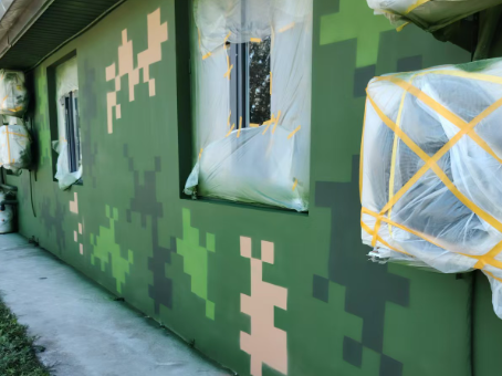 宝坻海洋 / 林地场景数码伪装