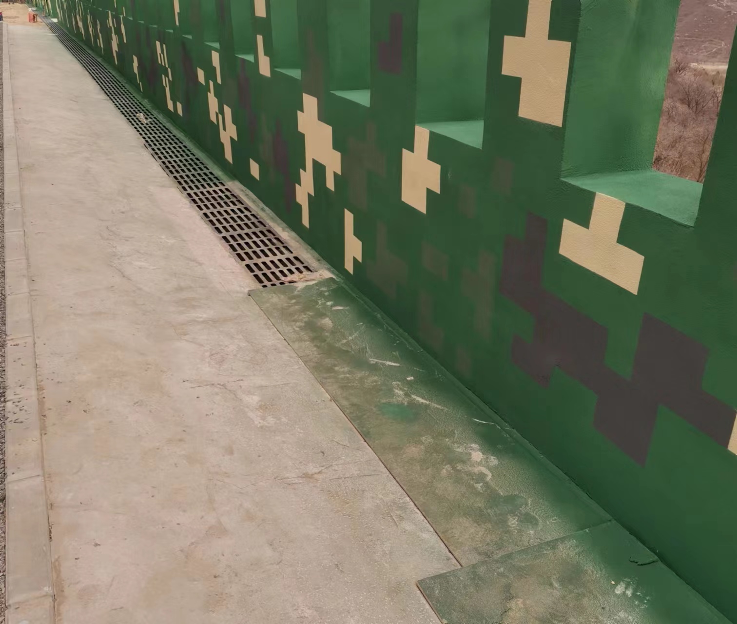 宝坻围墙迷彩喷涂,数迷彩漆